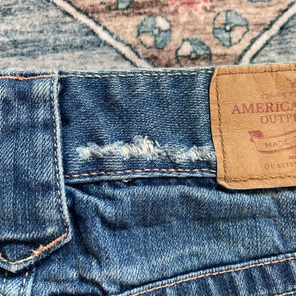 Vintage Y2K American Eagle Mini Denim Skirt - Picture 7 of 9
